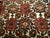 Vintage Afghan Silk Room Size Rug in Allover Pattern in Ivory, Burgundy, Brown For Sale - Image 12 of 15