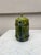 Army Green 19th Century French Green Majolica Bamboo Teapot Salins For Sale - Image 8 of 9