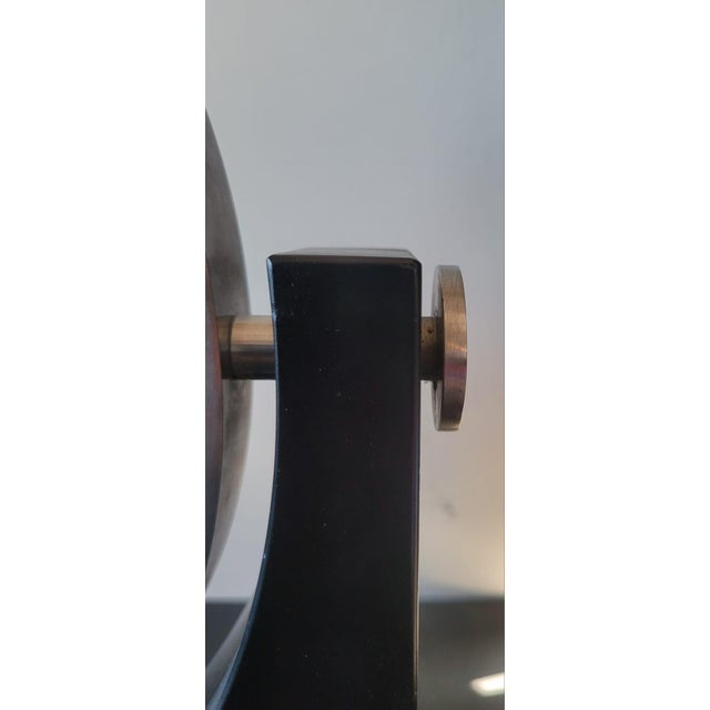 Table Mirror in Slate by Angelo Mangiarotti For Sale - Image 6 of 11