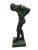 Green Large Bronze Statue of Atlas, 20th Century For Sale - Image 8 of 10