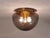 Mid-Century Glass Globe Flushmount from Peill & Putzler, Germany, 1970s For Sale - Image 11 of 14