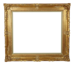 Large Baroque Style Gilt Wood Frame, 1920s