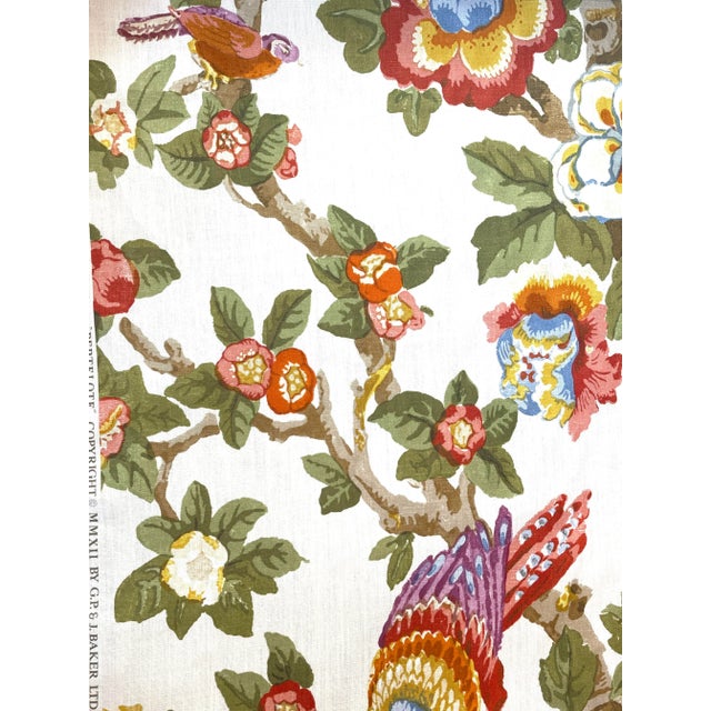 Textile Gp & J Baker “Pertelote" Fabric For Sale - Image 7 of 10