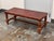Chavín Culture Peruvian Tooled Leather Table Bench For Sale - Image 4 of 12