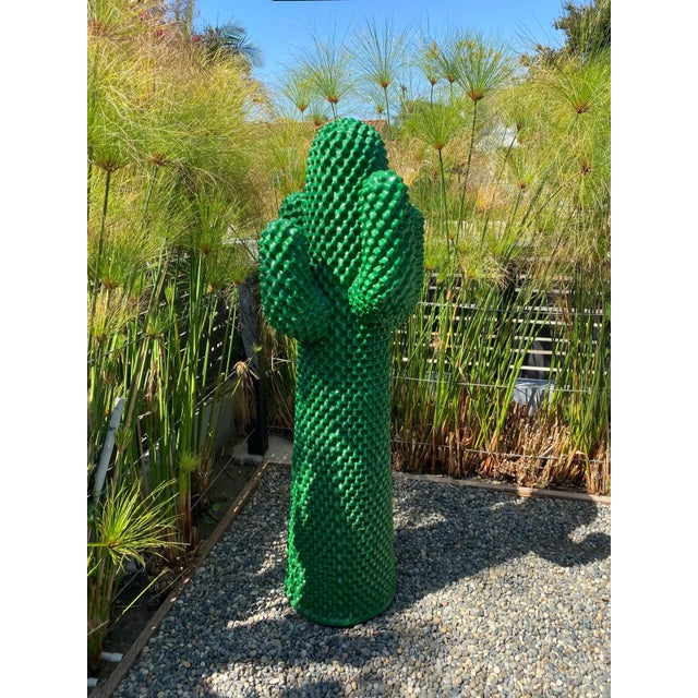 Pop Art Rare 1986 Limited Edition Gufram Multipli Cactus, Signed & Numbered 1257 of 2000 For Sale - Image 3 of 16