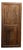 Antique Spanish Style Double Carved Entry Doors in Solid Wood | Statement Architectural Panels 80x36 For Sale