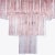 Metal Pink Grande Treviso Chandelier from Pure White Lines For Sale - Image 7 of 10