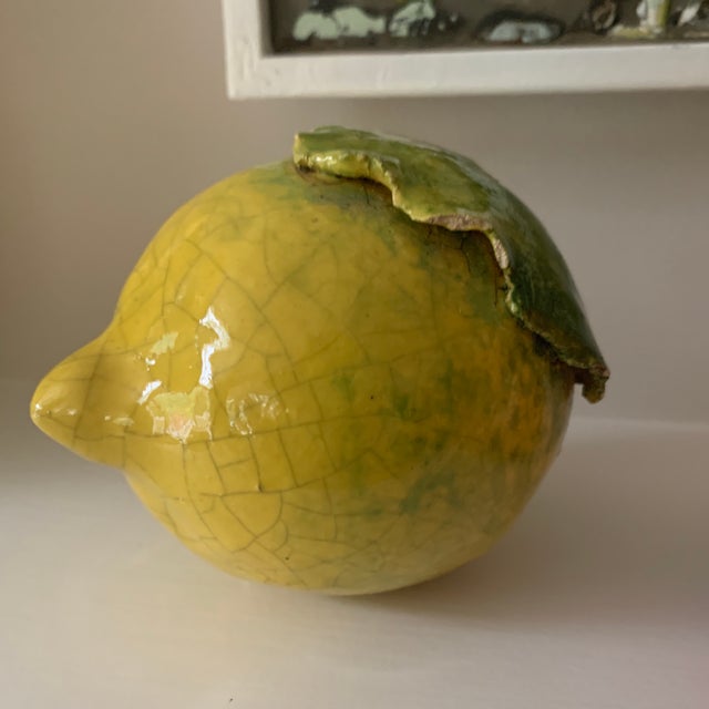 Italian Ceramic Pomegranate (Only) For Sale - Image 11 of 11
