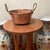 Antique Hand Hammered Copper Jam Pot/Primitive Cauldron With Iron Handles For Sale - Image 10 of 12