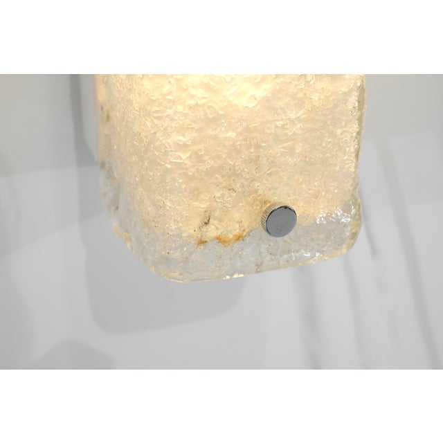 Large Murano Glass Wall Sconce, Italy, 1970s For Sale - Image 9 of 16