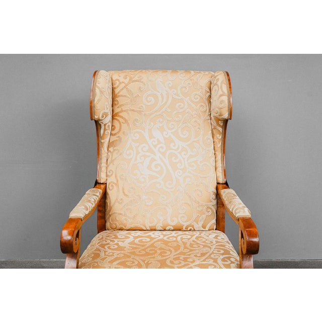 Biedermeier Wing Chair For Sale - Image 14 of 18