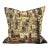 Cole & Son Fornasetti "House of Cards" Silk Down Throw Pillow, 20 Inches For Sale