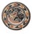 1960s Tonalá Mexico Burnished Glaze Ceramic Decorative Plate For Sale