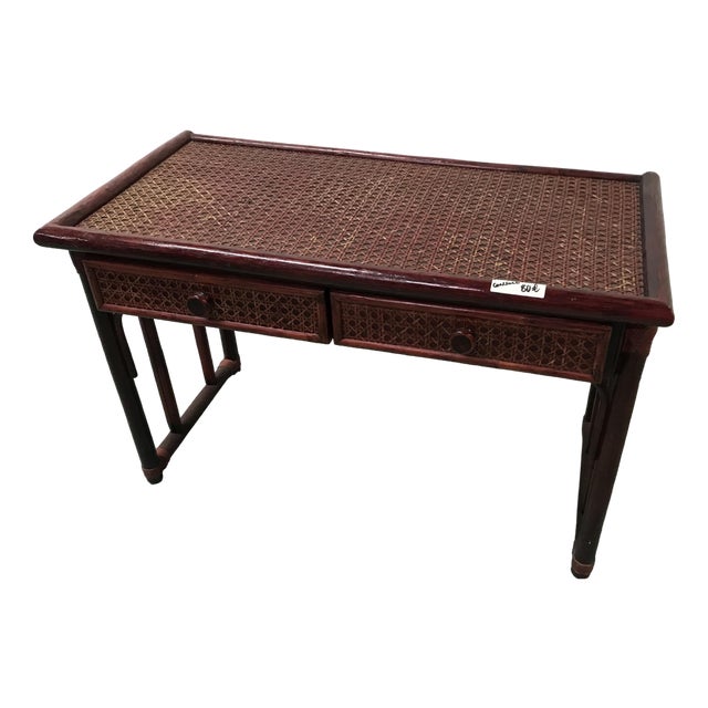 Large Console Table in Wood For Sale