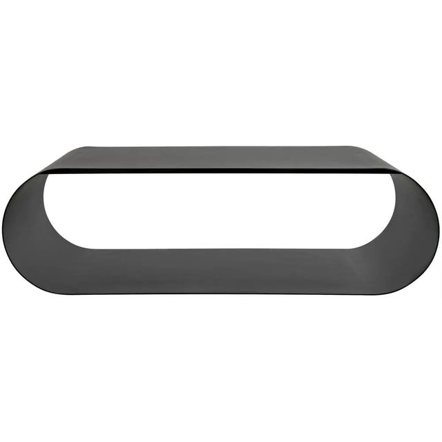 Mid-Century Modern NOIR Hera Coffee Table, Black Iron For Sale - Image 3 of 6