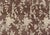 Mocha Vintage Turkish Oushak Rug With Free-Flowing Green & Cream Flower Blossoms For Sale - Image 9 of 11