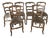 French Provincial Ladder-Back Dining Chairs - Set of 6 For Sale