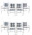 Mid 20th Century Mid 20th Century Mario Papperzini Style Iron & Bronze Garden Dining Chairs- Set of 4 For Sale - Image 5 of 9