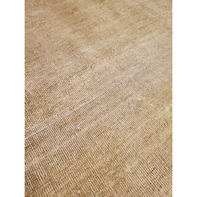 Antique Tabriz Carpet, Persian Rug, Earth Tones, Ivory, Soft Colors For Sale - Image 11 of 12