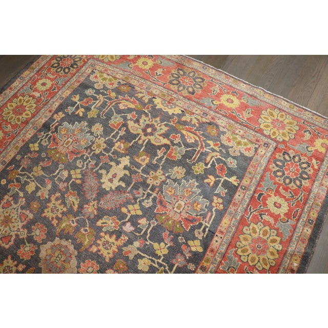 Traditional 19th Century Antique Mahal Sultanabad Rug no. j5252 For Sale - Image 3 of 9