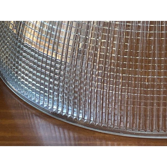 Vintage Halophane Pendant Light For Sale - Image 11 of 14