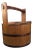 Japanese Wooden Bucket with Lid, 1940s For Sale