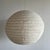 Large Round Japanese-Style Rattan and Natural Linen Pendant Light, 1980s For Sale - Image 16 of 18