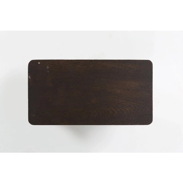 Wood Wooden Rustic Stool, 1880s For Sale - Image 7 of 8