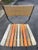 Selling a beautiful set of 3 vintage Arthur Umanoff bar stools featuring a rare white and orange multicolor finish....
