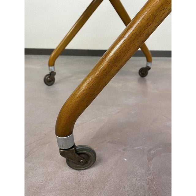 1930s Functionalist Folding Trolley from Thonet, 1930s For Sale - Image 5 of 10