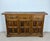 1930s Spanish Rustic Walnut Sideboard with Three Drawers For Sale - Image 9 of 10