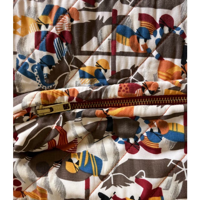 Jockey and Horse Vintage Fabric Pillow Cover For Sale In Austin - Image 6 of 8