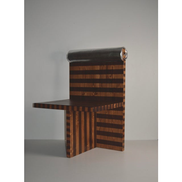 Not Yet Made - Made To Order Ettore Armchair by Studio Greca For Sale - Image 5 of 14