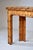 Vivai del Sud Vintage Basket Weave Woven Rattan Console Table For Sale - Image 4 of 10