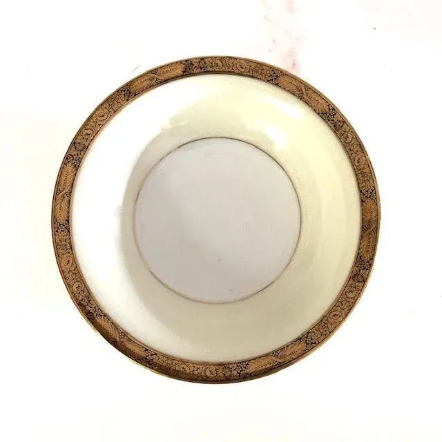 1950s Noritake Goldkin Soup Bowls- Set of 6 | Chairish