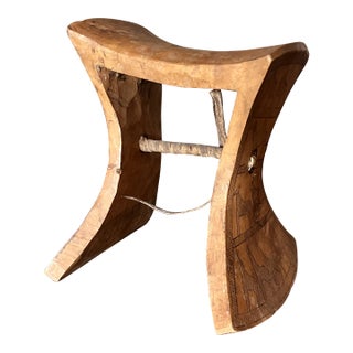 20th Century Turkana Carved Headrest From Kenya For Sale