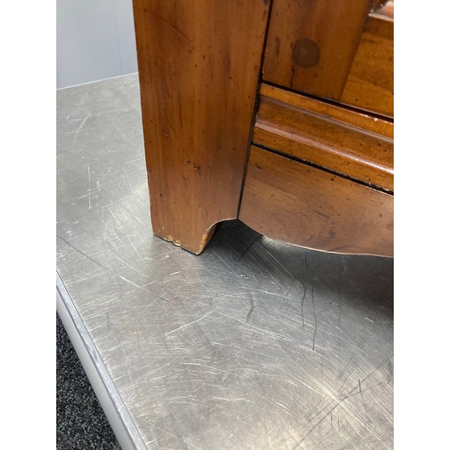Link-Taylor Pilgrim Pine Corner Curio For Sale - Image 9 of 13