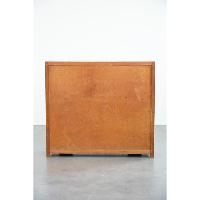 Art Deco Amsterdam School Bookcase, Early 20th Century For Sale - Image 4 of 16