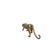 Vintage Brass-Toned Leopard Sculpture, 1960s For Sale - Image 4 of 13