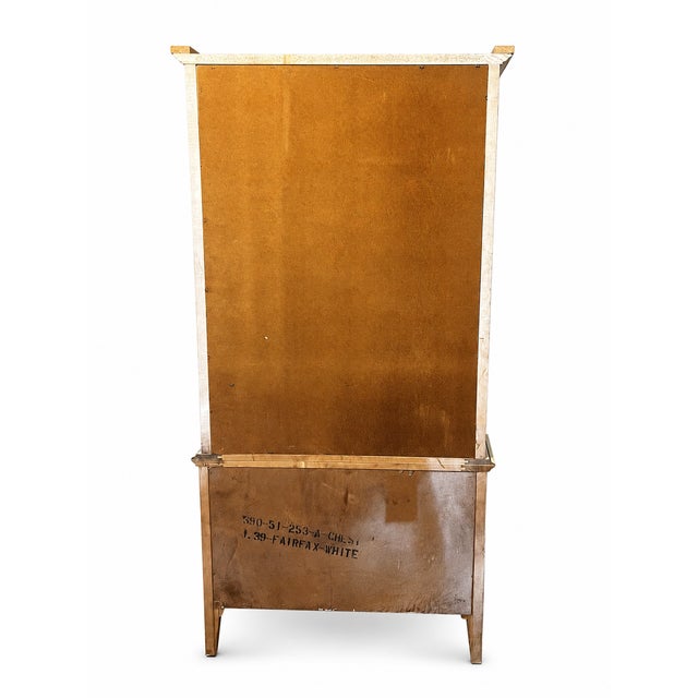 Vintage French Provincial Wardrobe Armoire For Sale - Image 9 of 9