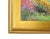 Green Silvio Silvestri, Listed Artist Taos New Mexico Landscape Oil Painting W/ Antiqued Gold Wood Frame For Sale - Image 8 of 11