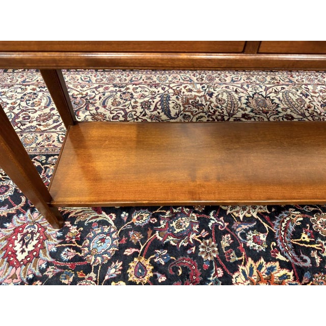 English Side Table with Marqueterie For Sale - Image 6 of 12