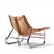 Johan Bertil Häggström for Swed-Form Mid Century Swedish Leather and Chrome Corset Chairs - Pair For Sale - Image 9 of 12
