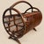 Offered is a stunning vintage bamboo Chinese Chippendale magazine rack or catch-all. This vintage piece provides the...