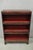 Vintage Industrial Steel Metal Faux Woodgrain Painted Stack Barrister Bookcase For Sale - Image 11 of 18