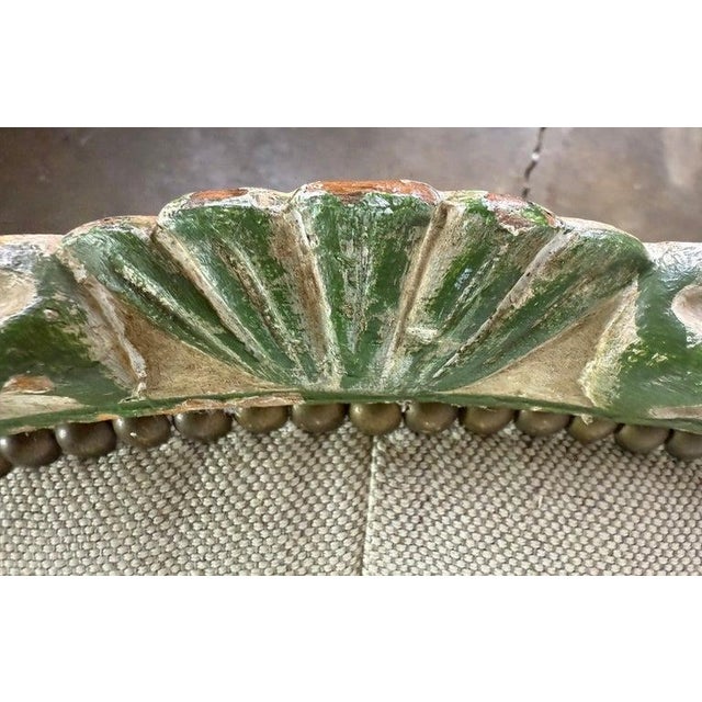 Early 20th Century French Louis XV Style Tufted Chaise Lounge For Sale - Image 5 of 18