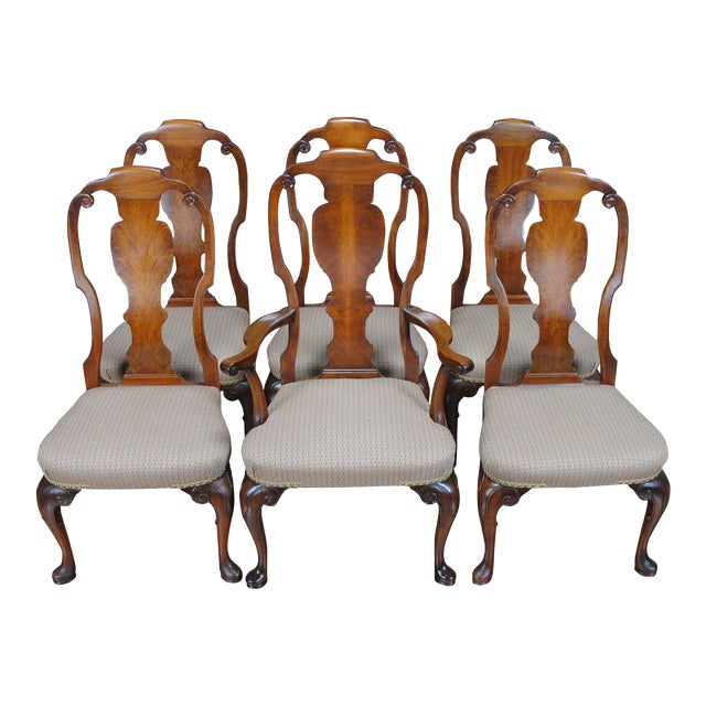 1970s Vintage Berkey and Gay Chairs Set of 6 Chairish