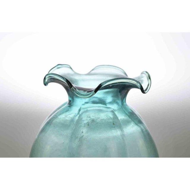 Vintage Glass Vase, Italy, 1970s For Sale - Image 4 of 5