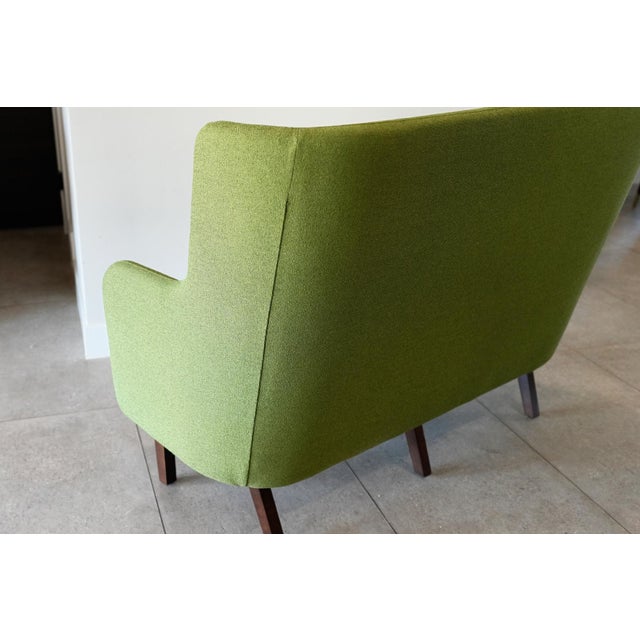 Nos Knoll Rockwell Unscripted High-Back Settee by David Rockwell – Leaf Upholstery For Sale In Phoenix - Image 6 of 15