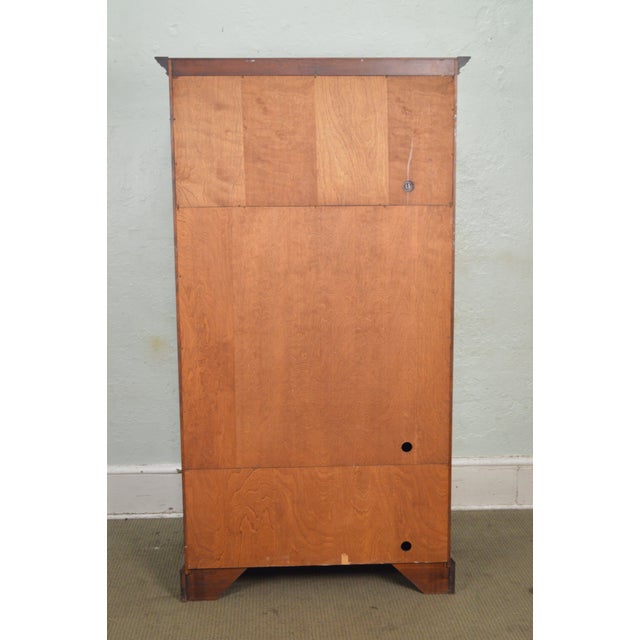 Henkel Harris Solid Cherry Large Media Armoire Chairish